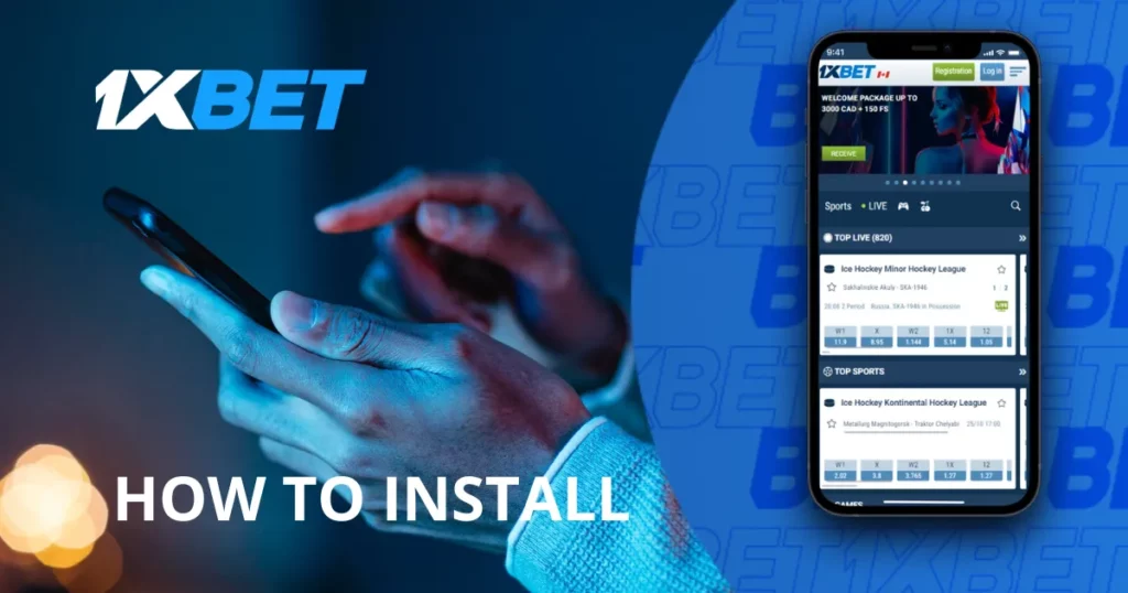 Instructions for installing mobile app for iOS from 1xBet Cambodia