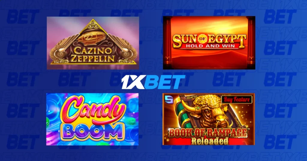 Top slot games at 1xBet Cambodia